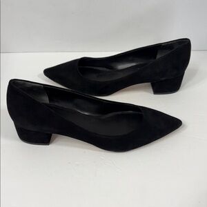 Via Spiga suede leather shoes heals loafers